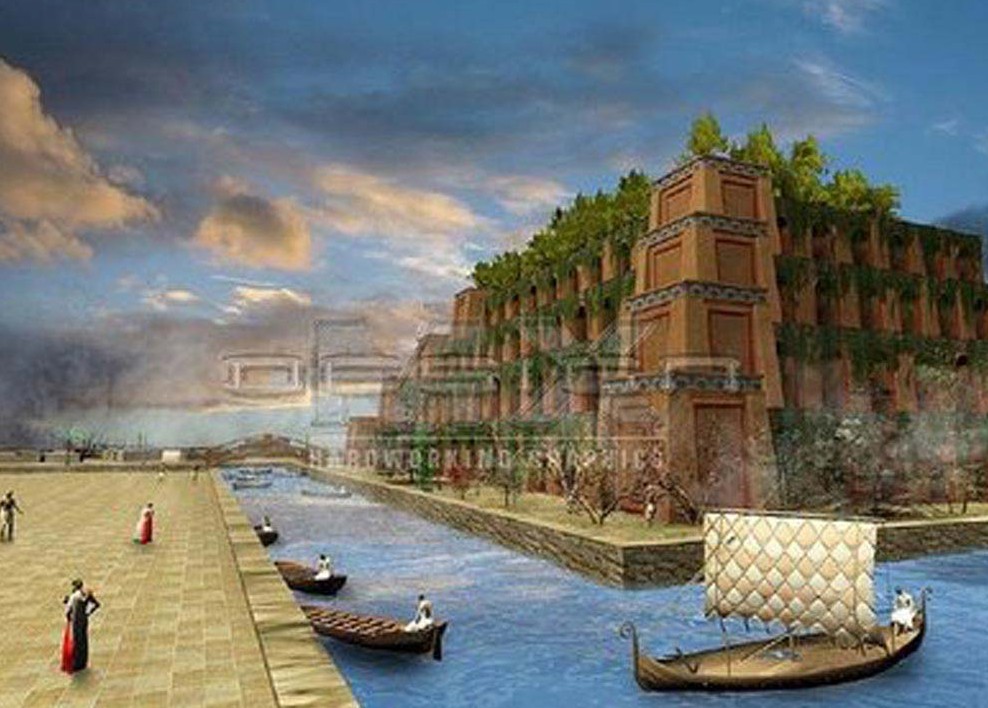 Hanging Gardens Of Babylon Seven Wonders Of The Ancient World